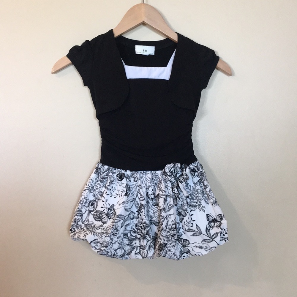 iZ Byer California dress size 4 with sewn in shrug